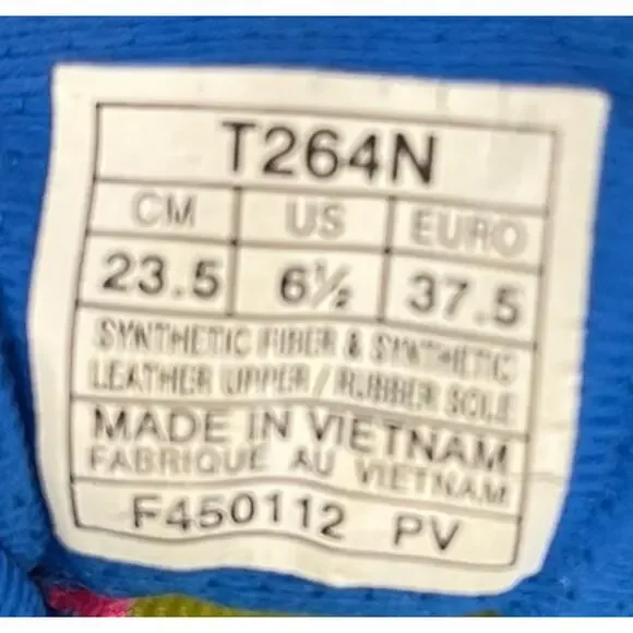 Women's Asics Gel-Noosa Tri 7 Running Shoes Neon Glow Size 6.5 Multicolored - Picture 6 of 6